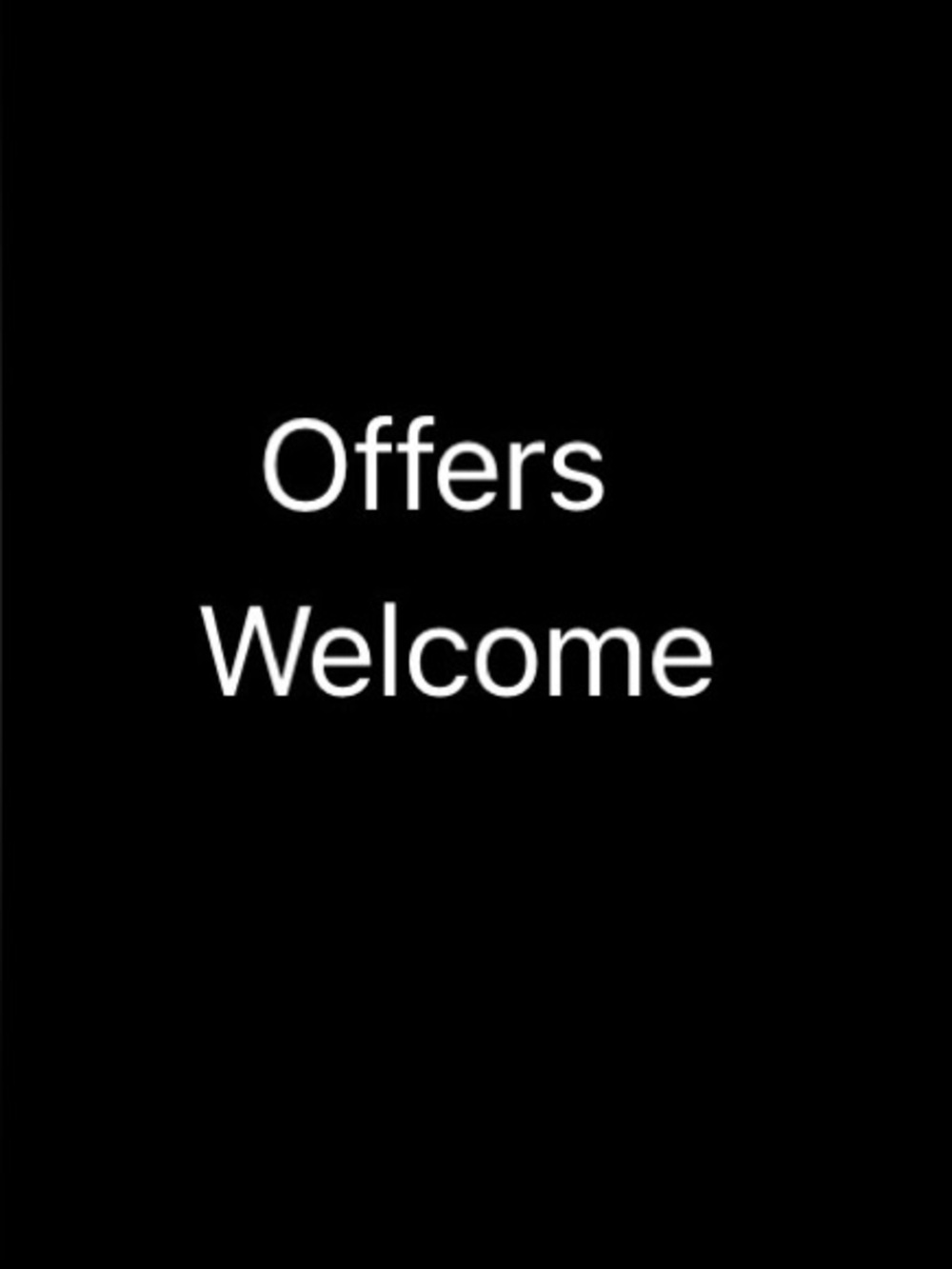 Offers Welcome